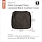 Classic Accessories Ravenna Water-Resistant 25x22x4" Patio Back Cushion Cover, Espresso 60-360-016601-RT - alternate 4
